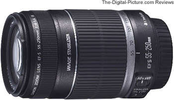 Canon IS Image Stabilizer 55-250mm f/4-5.6 EF-S Lens